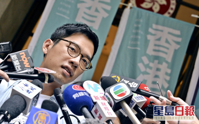 羅冠聰證實已離開香港。資料圖片