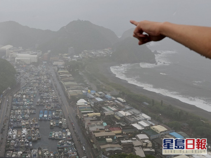 燦都為宜蘭帶來暴風雨。REUTERS
