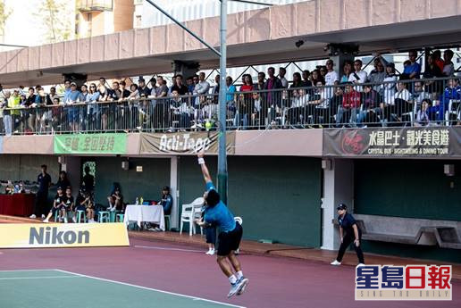 香港中華游樂會全港網球公開賽現已開始接受報名。相片由公關提供