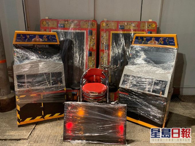 案中檢獲釣魚機。警方圖片
