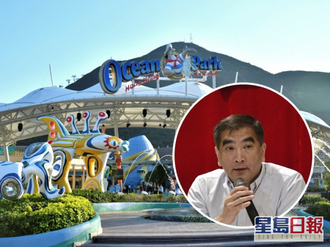 锺国斌建议海洋公园有很多方法应对危机。