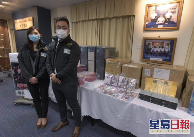 警方搗破一條龍製造及銷售色情光碟集團。