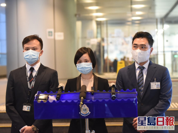 李啟銘、葉秀蘭、陳爾桁(左至右)。
