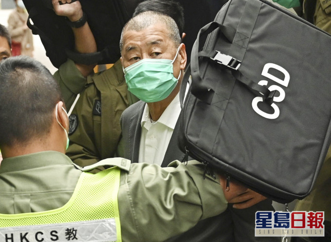 黎智英。 資料圖片