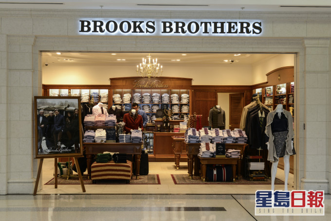 Brooks Brothers不敵疫情申請破產。 資料圖片