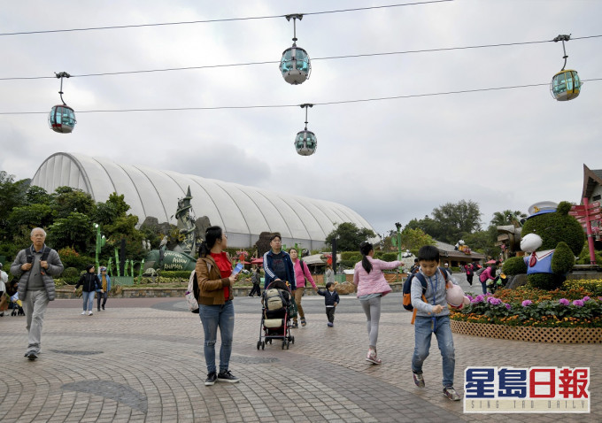 海洋公園陷入財政困難。資料圖片