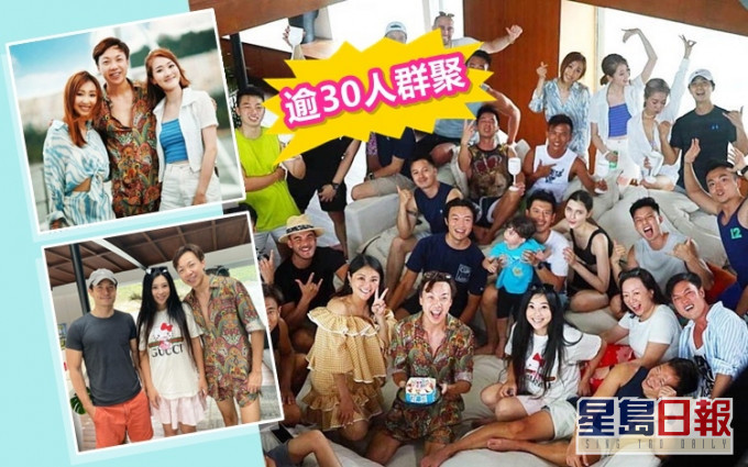 Francis日前大搞「Big Boat Trip」,为其「生日月」画上完美句号。