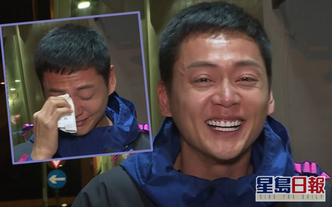 張振朗煞科又開心又感觸。