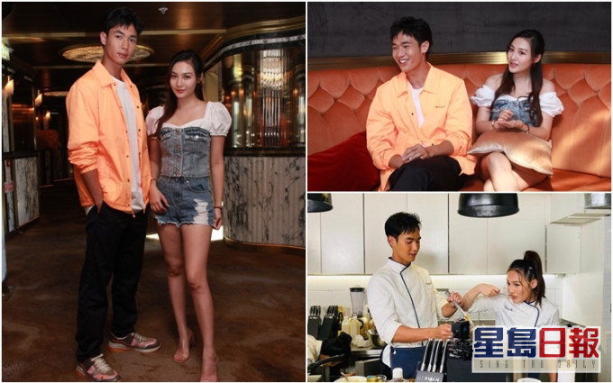 楊天宇和郭奕芯最近參與ViuTV真人騷《辣伙頭•開火》,兩人擦出不少火花。