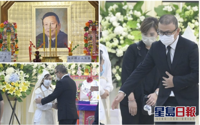 TVB主席許濤親到靈堂告別衞世輝。