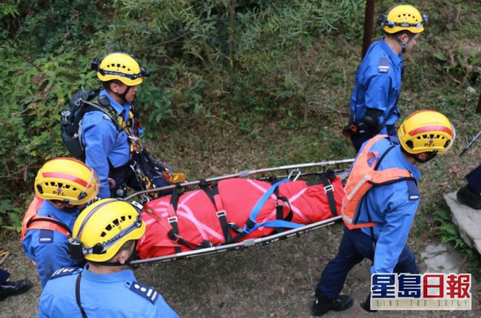 消防处去年接获602宗山岭搜救召唤。 资料图片