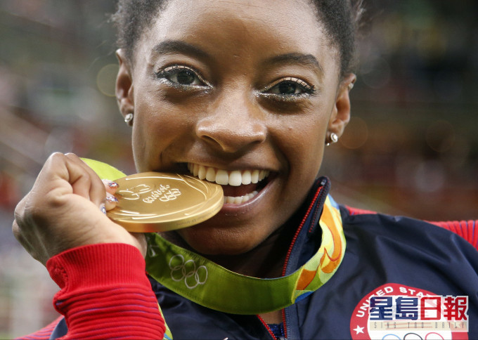 比莉絲在里約熱內盧奧運獨攬四金一銅。AP