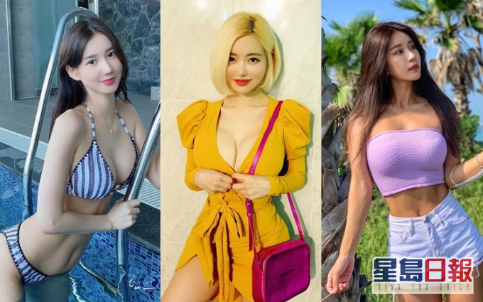 三位靚女DJ各有不同風格。