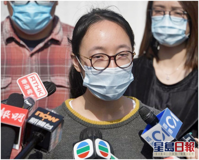 趙善恩(中)批評報告內容理據薄弱兼矛盾。
