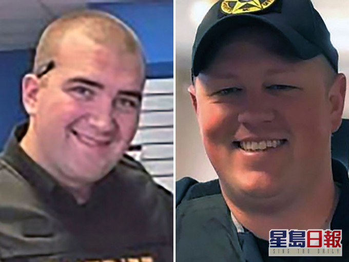 槍擊案中共有5人死亡,其中包括2名警察。AP圖片