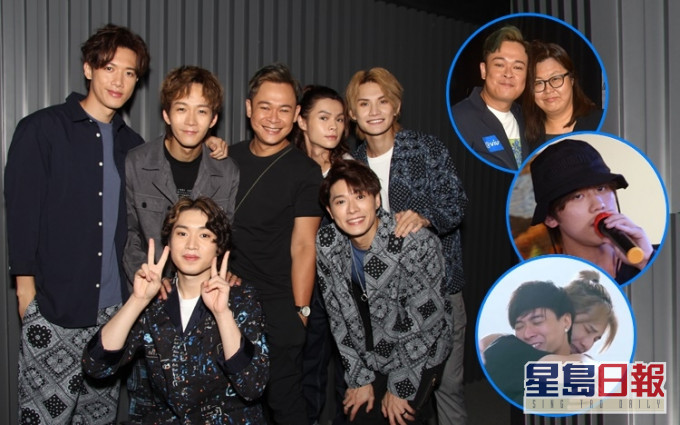 Stanley、Alton、Tiger、Jeremy、Jer和Frankie跟祖祖拍完《調教你MIRROR》已成為好朋友。