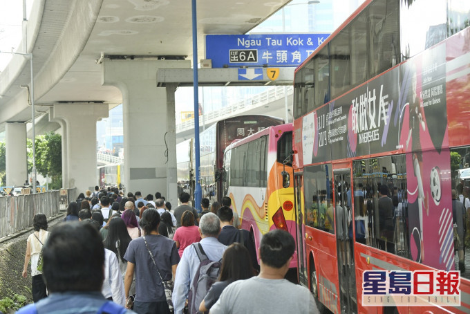 九龍區上班時間交通情況較10年前惡化。資料圖片