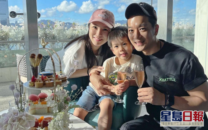 黎諾懿與太太將於年底再當爸媽,迎來四口之家。