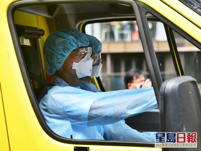 網上有人自稱救護員,怒轟有人濫用救護車。資料圖片