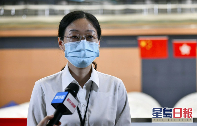 廣西醫科大學第二附屬醫院檢驗科副主任技師、專業技術副領隊謝麗。