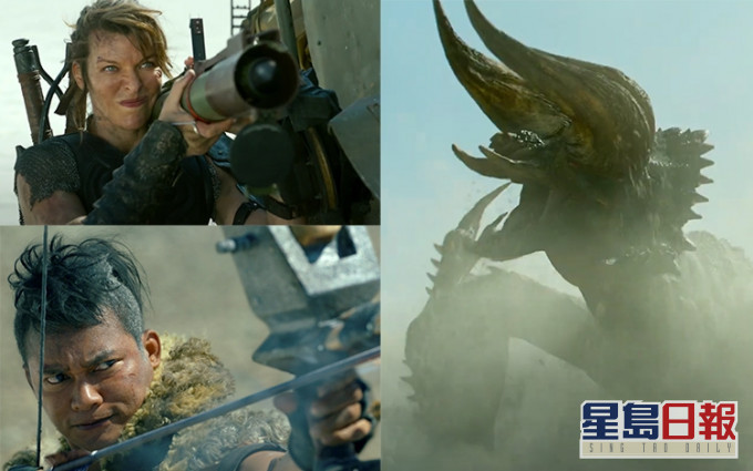 電影《魔物獵人》今日公開港版預告,由《生化危機》原裝班底製作,並找來動作巨星Tony Jaa演出。