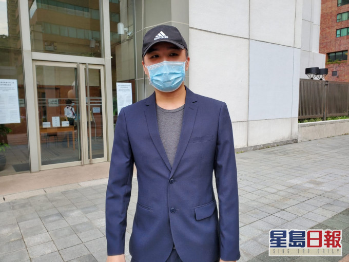 被告蔡浩民。 叶君怡摄