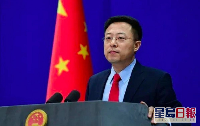 趙立堅。網上圖片