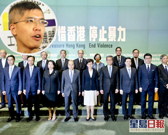 丘梓勤指特區政府更換班子顯示中央對港路線更趨強硬。 資料圖片