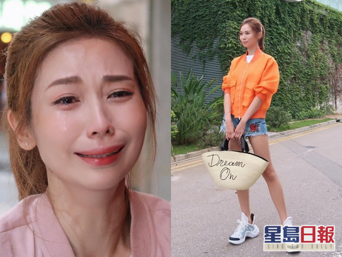 杨秀惠话想喊靓啲好难,坐月的她亦不宜喊,所以她讲晒腿。