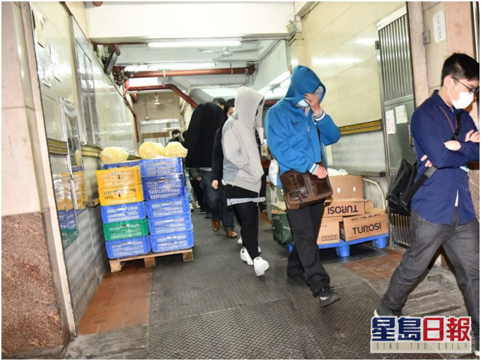 被捕人士。