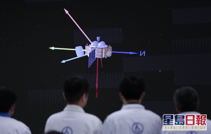 中國「天問一號」火星探測器,今成功登陸火星。新華社圖片