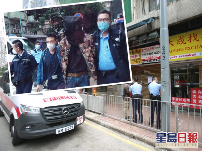 一名男子被捕。