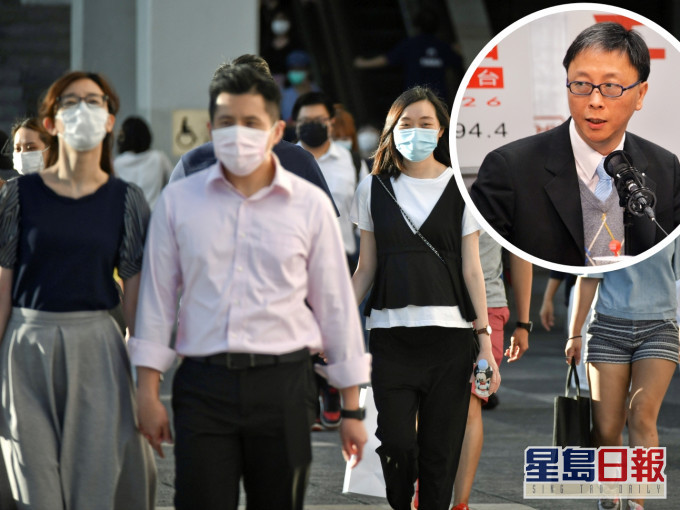 何栢良建議立法強制戴口罩。資料圖片