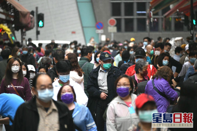 本港疫情緩和。 資料圖片