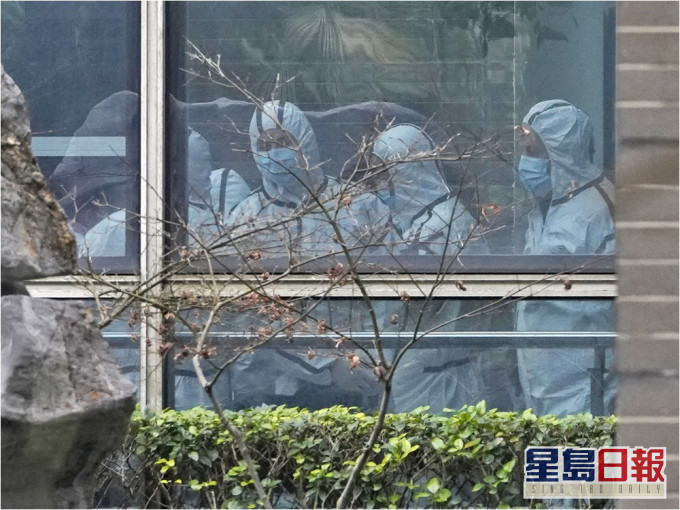 世卫专家组到武汉考察。AP