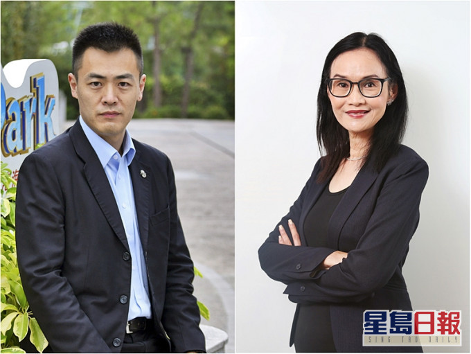 海洋公園歡迎劉鳴煒任董事局主席，同時宣布陳善瑜（右）為下任行政總裁。資料圖片