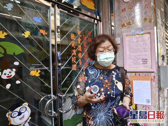 大同新村圣德肋撒幼稚园校长胡肖霞。资料图片
