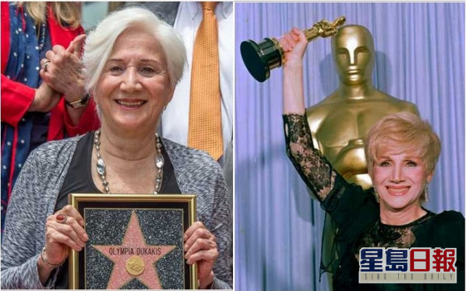 曾演《月滿抱佳人》的美國女星Olympia Dukakis病逝,享年89歲。