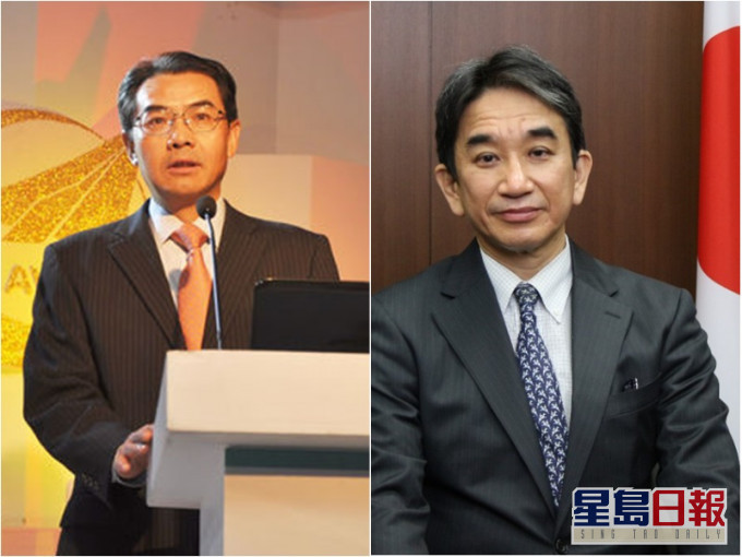 外交部部長助理吳江浩召見日本駐華大使垂秀夫。網上圖片