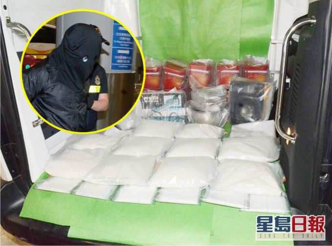 警方破獲魚糧運毒案件,17歲男子被捕。