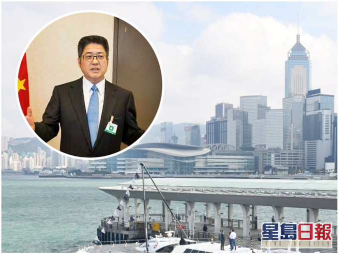 樂玉成(小圖,新華社資料圖片)預期完善「一國兩制」後香港會更穩定繁榮。