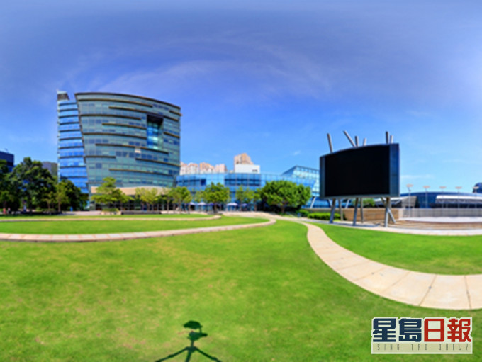 數碼港擴建工程成本估計為47.9億元。數碼港網頁相片