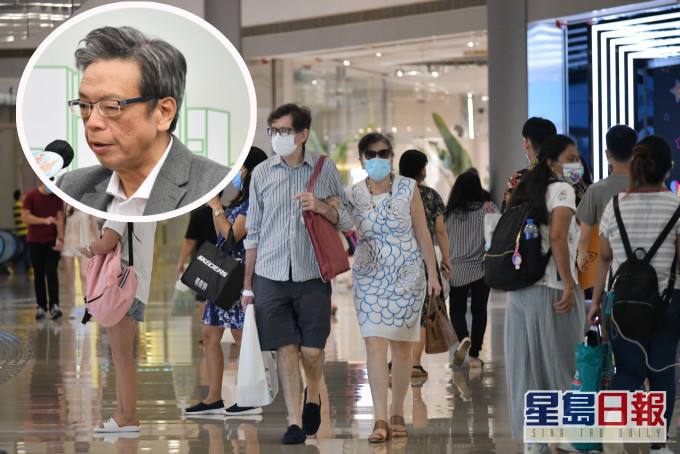梁子超指,短时间内减低人流可控制疫情。 资料图片