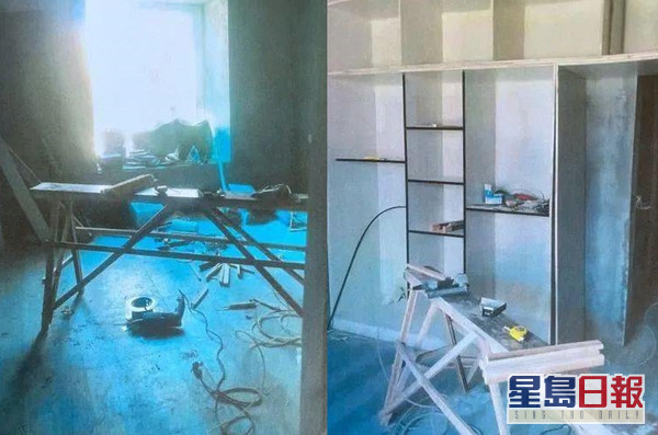 況男花了18萬人民幣裝修的竟是鄰居王男的房子。網圖