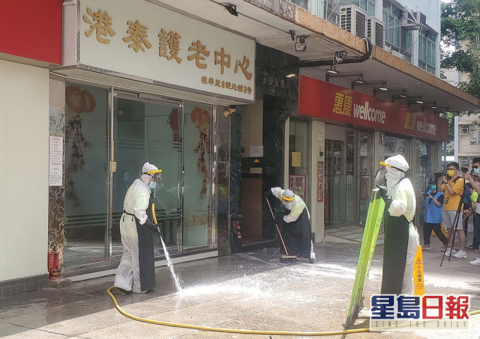 88歲男病人曾到港泰護老中心探妻。資料圖片