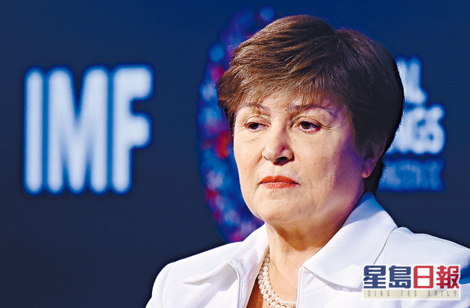 國際貨幣基金會(IMF)女總裁格奧爾基耶娃。