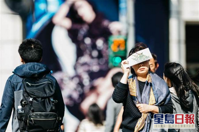 台北錄得38.6度高溫歷年最高 。網上圖片