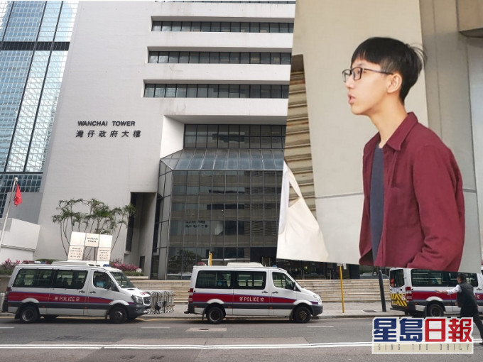 涉藏汽油彈原料潛逃落網17歲廖子文被加控罪 。資料圖片