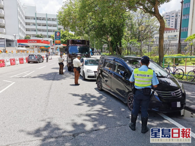 警方行動圖片。警方提供