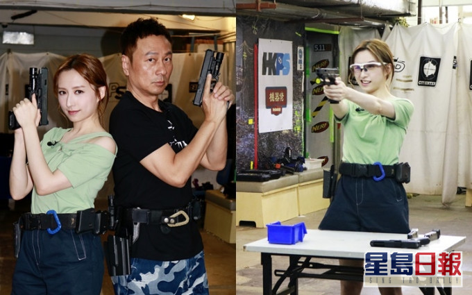龚嘉欣称好开心能于退休前跟视帝黎耀祥合作。